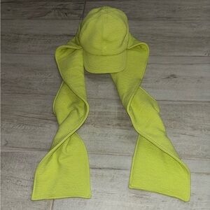 Kangol Earflap Cap Hat Plush Fill Baseball Neon (Sulfur) Size Large/Extra Large